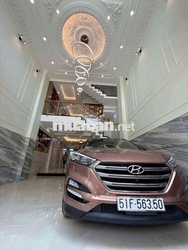 NHÀ 5 TẦNG BÌNH TÂN – HẺM 6M THÔNG – XE HƠI NGỦ TRONG NHÀ 