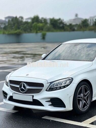 Mercedes-Benz C180 AMG 2021 Trắng 28.000 km