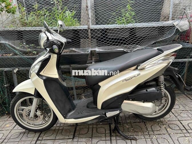 E bán Kymco People 16 Fi 125cc Trắng còn mới