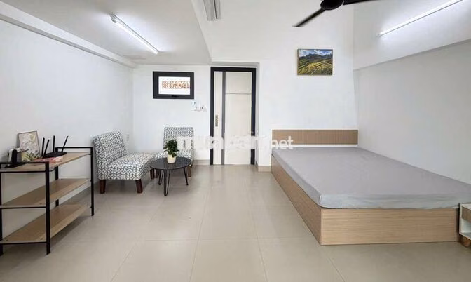 Cho Thuê Studio Tách Bếp Full Nội Thất Hình Thật 100%