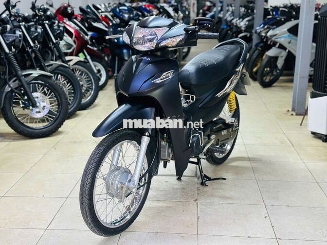 XE MÁY THỊNH PHÁT- WAVE A 110 ĐEN NHÁM CHẠY LƯỚT 