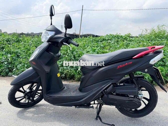 SYM Shark 50cc 2025 Tự động Đen
