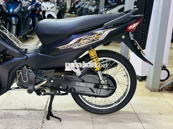 XE MÁY THỊNH PHÁT- WAVE A 110 ĐEN NHÁM CHẠY LƯỚT 
