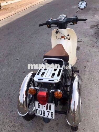 Xe 3 bánh Daelim Super Cub Xanh, Trắng Mới 100%