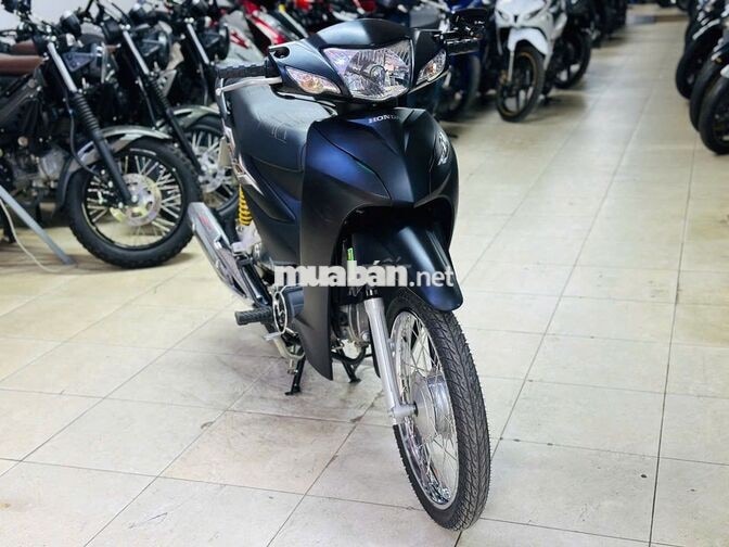 XE MÁY THỊNH PHÁT- WAVE A 110 ĐEN NHÁM CHẠY LƯỚT 