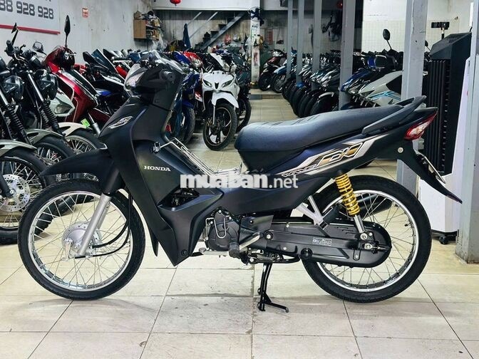 XE MÁY THỊNH PHÁT- WAVE A 110 ĐEN NHÁM CHẠY LƯỚT 