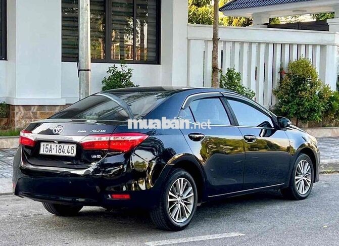 Toyota Altis G 2015 Đen 99874 km
