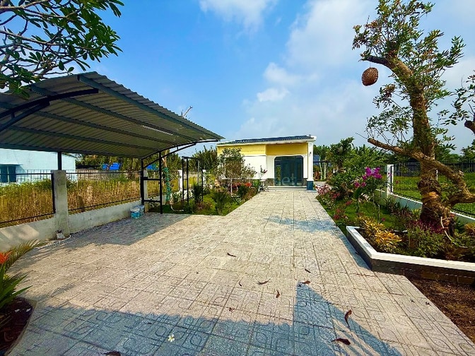 Chỉ 3 tỷ nhỉnh xíu sở hữu nhà cấp 4 sân vườn sẵn mô hình nghỉ dưỡng