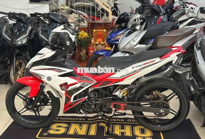 Yamaha Exciter 150 2017 Đỏ Trắng Lên Led.2016.BS61