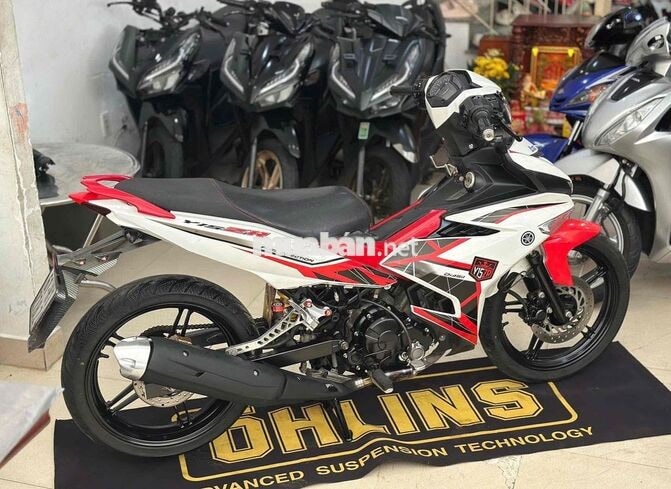 Yamaha Exciter 150 2017 Đỏ Trắng Lên Led.2016.BS61