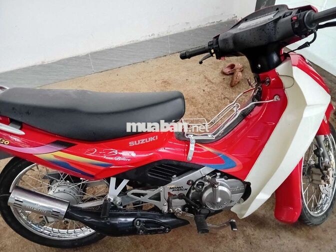 Suzuki Xipo 120 côn tay Đỏ trắng