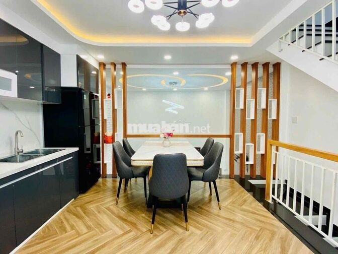 Nhỉnh 5 Tỷ - Trung Tâm Gò Vấp - 5p Qua Sân Bay - 4 Tầng BTCT - 4PN - F