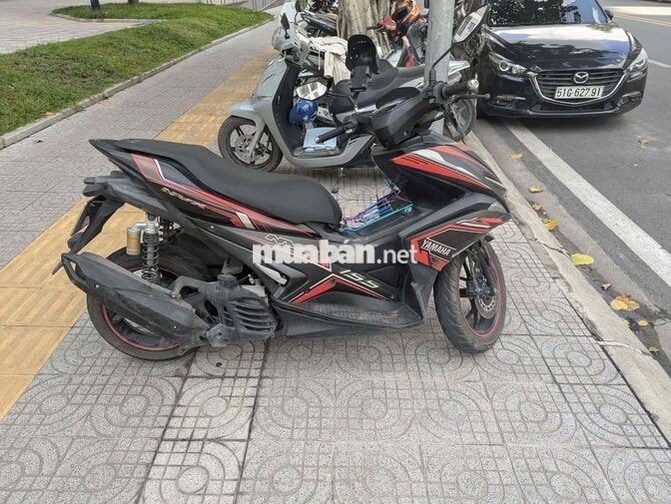 Yamaha NVX 2018 Đen đỏ Xe tay ga
