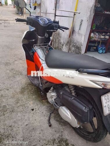 Suzuki Impulse Trắng cam đen