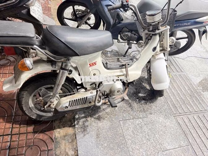 Xe máy Chaly 50 Trắng Nhật