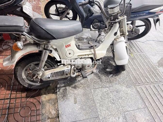 Xe máy Chaly 50 Trắng Nhật