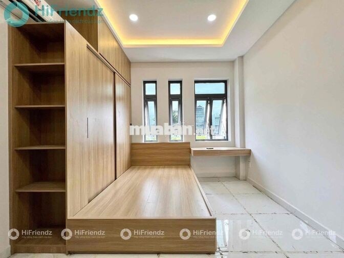 Phòng trọ có gác cho thuê, cửa sổ thoáng, Gần SGU, HCMUE, UEH, STU