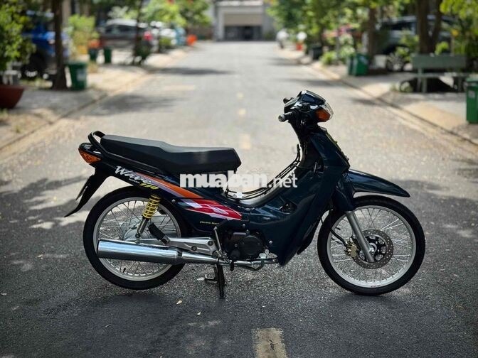 Honda Wave Alpha 2002 Xanh đen