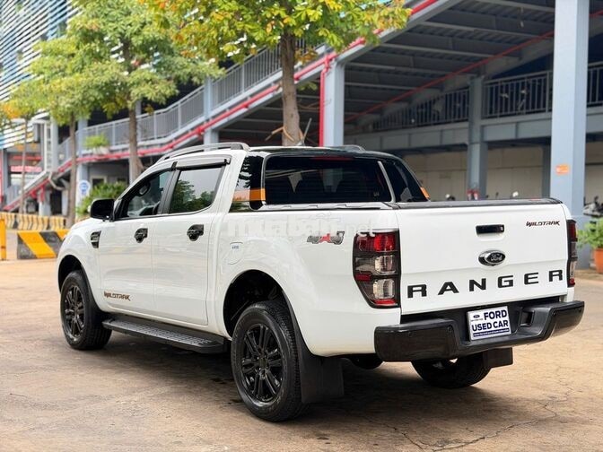 Ford Ranger Wildtrak 2022 màu trắng, bảo hành 2027