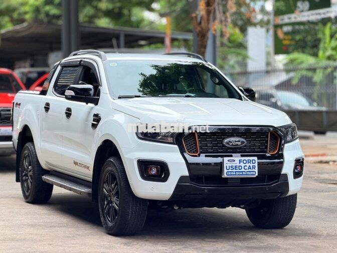 Ford Ranger Wildtrak 2022 màu trắng, bảo hành 2027