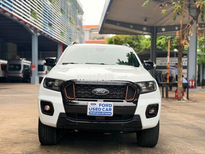 Ford Ranger Wildtrak 2022 màu trắng, bảo hành 2027