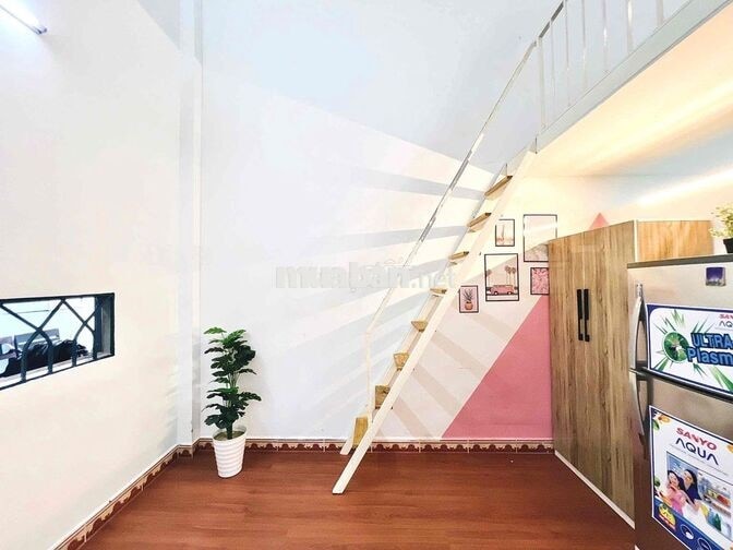 PHÒNG TRỌ GÁC CAO GIÁ RẺ ĐẦY ĐỦ NỘI THẤT SẠCH SẼ Ở TRỆT CHO XE ĐIỆN