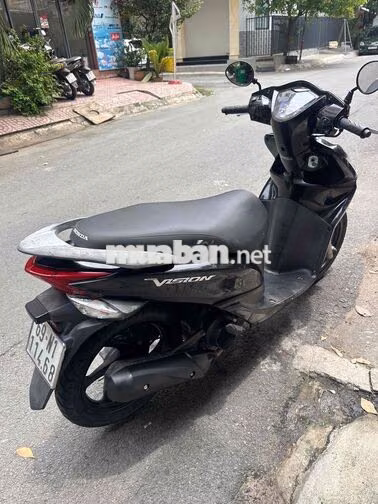 Honda Vision Fi 2012 Đen. bs 68 cavet đầy đủ