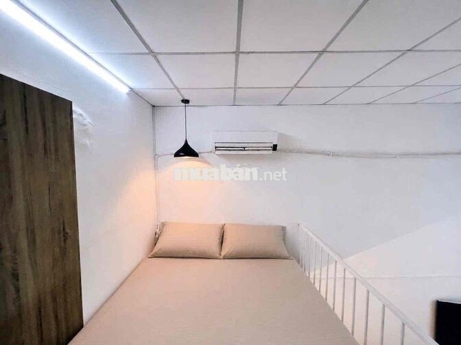 PHÒNG TRỌ GÁC CAO GIÁ RẺ ĐẦY ĐỦ NỘI THẤT SẠCH SẼ Ở TRỆT CHO XE ĐIỆN