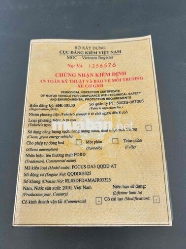 Ford Focus Trắng 5 chỗ