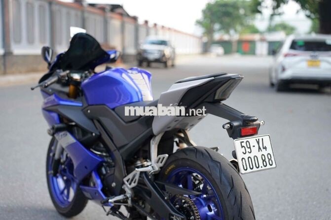 ✅🩷Yamaha R15v3 2021 Xám xanh biển Sg đẹp 000.88