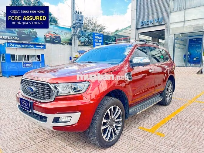 Ford Everest 4x2 AT 2020 Đỏ Thái Lan