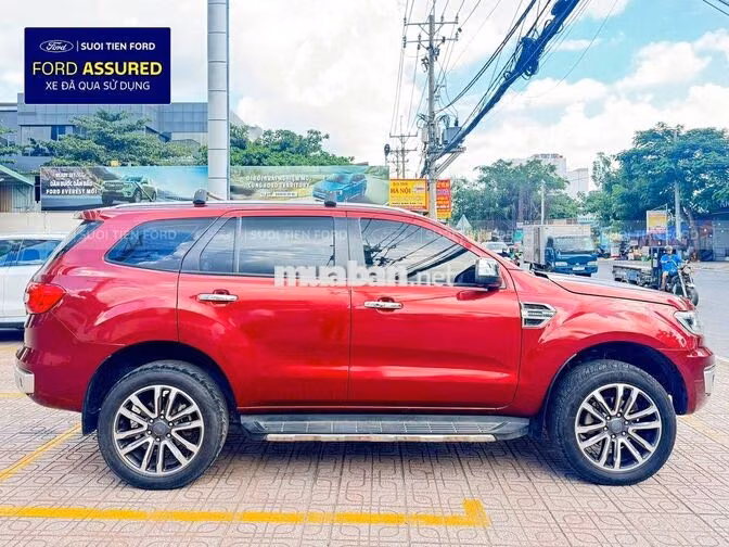 Ford Everest 4x2 AT 2020 Đỏ Thái Lan