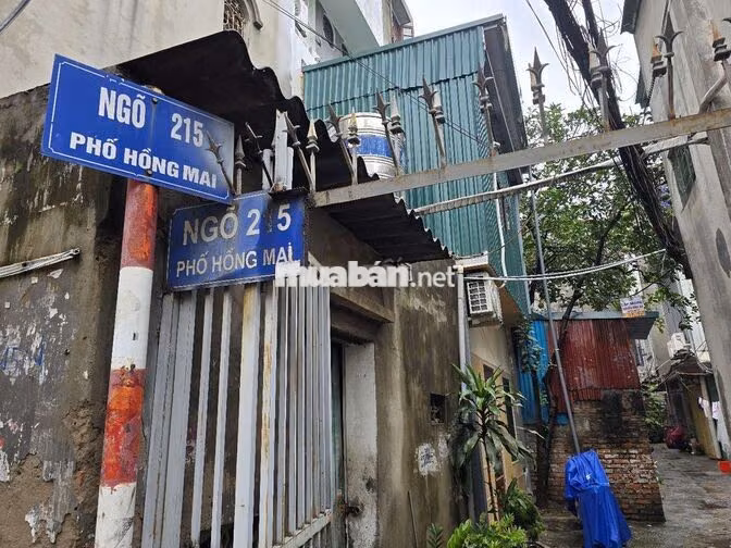Nhà cấp 4 33m² + gác lửng, gần trường Ngô Quyền – Hồng Mai – 5,5tr