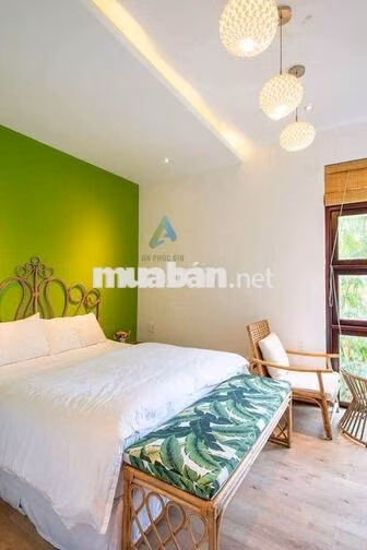 Cho thuê nhà biệt thự 3 tầng đường Lý Văn Tố, Sơn Trà full nôi thất