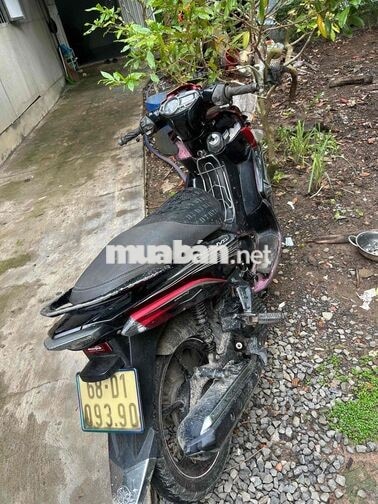 Yamaha Nouvo Đỏ đen Hư hỏng