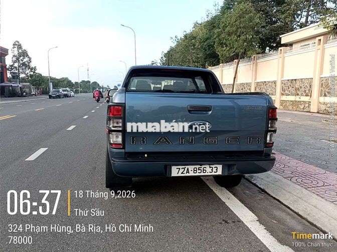 Ford Ranger 2018 Số tự động Xám xanh