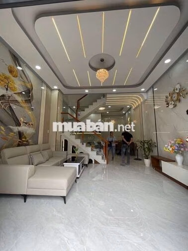 🔥 NHÀ ĐẸP HOÀN THIỆN – TẶNG FULL NỘI THẤT – HẺM XE HƠI 6M
