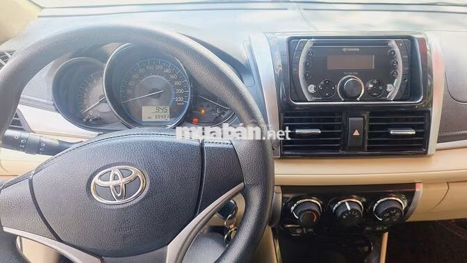 Xe 5 Chỗ Toyota Vios E 2016 Số Sàn, Chất Xe Đẹp