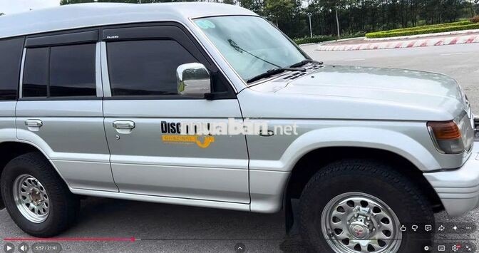 Mitsubishi Pajero V33 2003 Bạc 388514 km