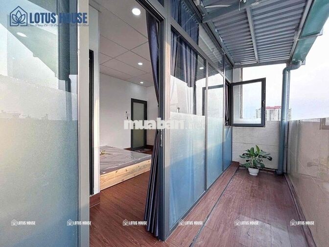 STUDIO SIÊU ĐẸP - FULL NỘI THẤT - BAN CÔNG
