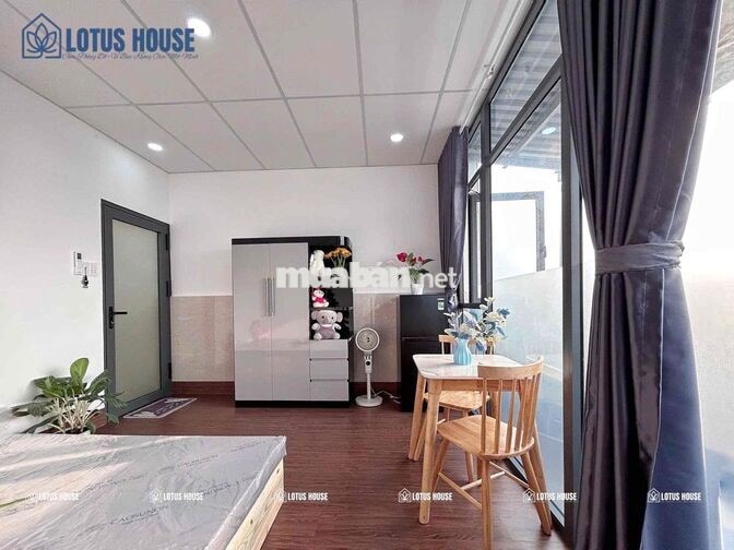 STUDIO SIÊU ĐẸP - FULL NỘI THẤT - BAN CÔNG