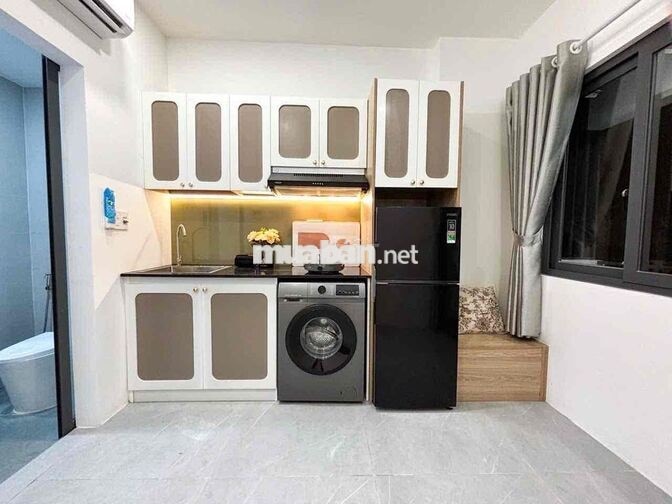 KHAI TRƯƠNG 1 PHÒNG NGỦ MỚI 100% FULL NỘI THẤT GẦN ĐẠI HỌC VĂN LANV