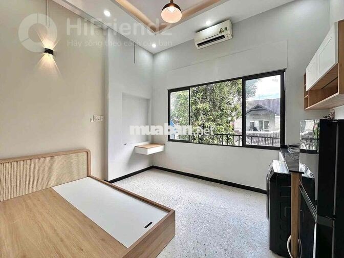 Căn Hộ Studio - Ban Công - Fulll Nội Thất - Máy Giặt Riêng -Tân Bình