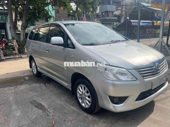 Toyota Innova 2014 Bạc Việt Nam