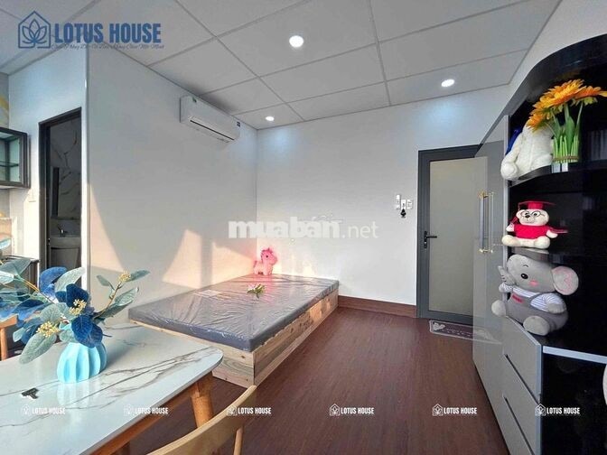 STUDIO SIÊU ĐẸP - FULL NỘI THẤT - BAN CÔNG