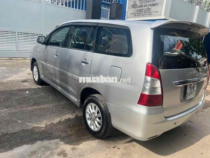 Toyota Innova 2014 Bạc Việt Nam