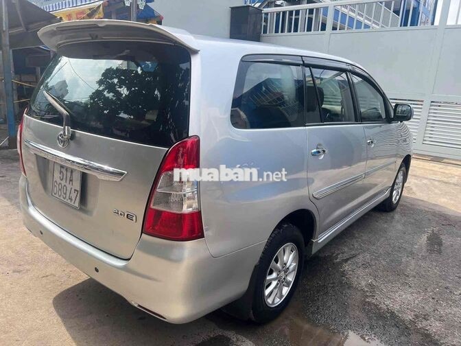 Toyota Innova 2014 Bạc Việt Nam
