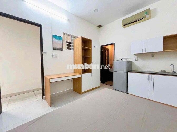 STUDIO ĐẦY ĐỦ NỘI THẤT NGAY KHU BÀU CÁT GẦN CHỢ,TRUNG TÂM CÓ THANG MÁY