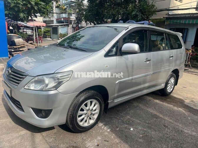 Toyota Innova 2014 Bạc Việt Nam