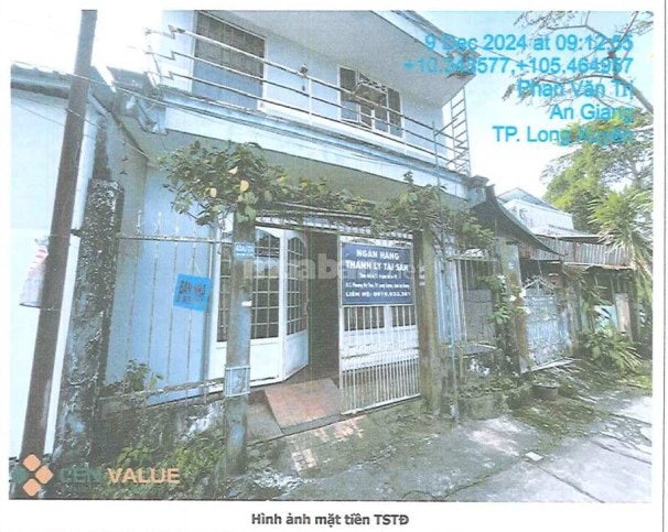 Bán 98,4m2 ODT và Nhà ở tại P.Mỹ Thới, TP. Long Xuyên, tỉnh An Giang